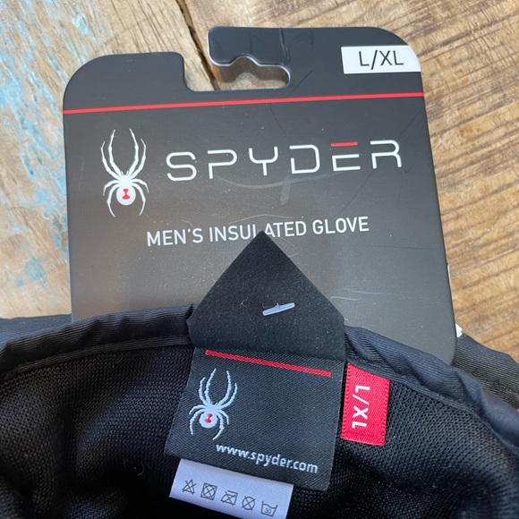 New Men’s Spyder Gloves - Picture 3 of 4